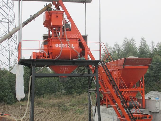 JS1000 mixing plant